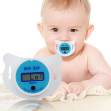 Load image into Gallery viewer, Baby Nipple Thermometer Pacifier