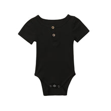 Load image into Gallery viewer, Short Sleeve Cotton Romper