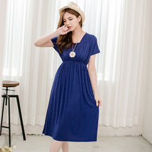 Load image into Gallery viewer, Moms Fashion Nursing Dress