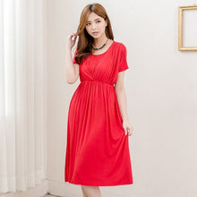Load image into Gallery viewer, Moms Fashion Nursing Dress