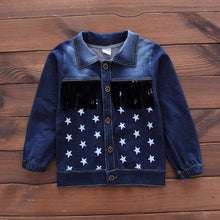 Load image into Gallery viewer, Single Breasted Denim  Clothes