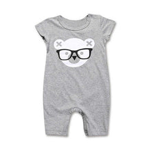 Load image into Gallery viewer, Happy Face Cotton Romper