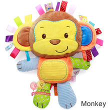 Load image into Gallery viewer, Plush Baby Rattle Toys