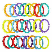 Load image into Gallery viewer, Baby Teether Ring Toy
