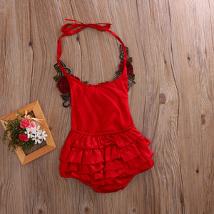 Sleeveless Floral Jumpsuit
