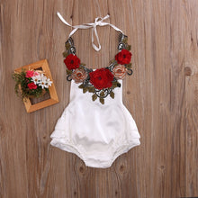 Load image into Gallery viewer, Sleeveless Floral Jumpsuit