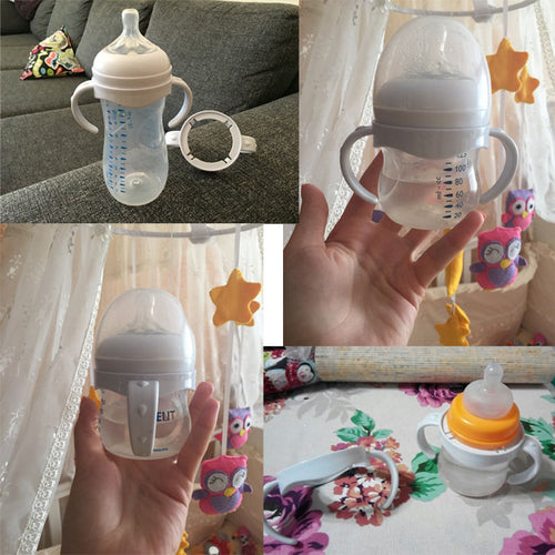 Baby Feeding Bottles With Grip Handle