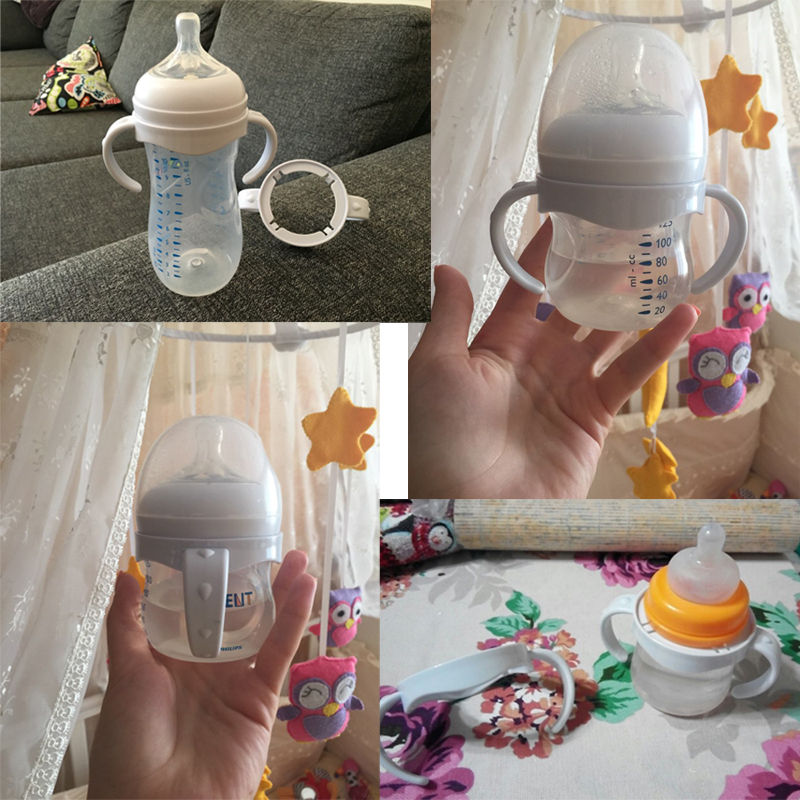 Baby Feeding Bottles With Grip Handle