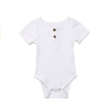 Load image into Gallery viewer, Short Sleeve Cotton Romper