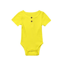 Load image into Gallery viewer, Short Sleeve Cotton Romper