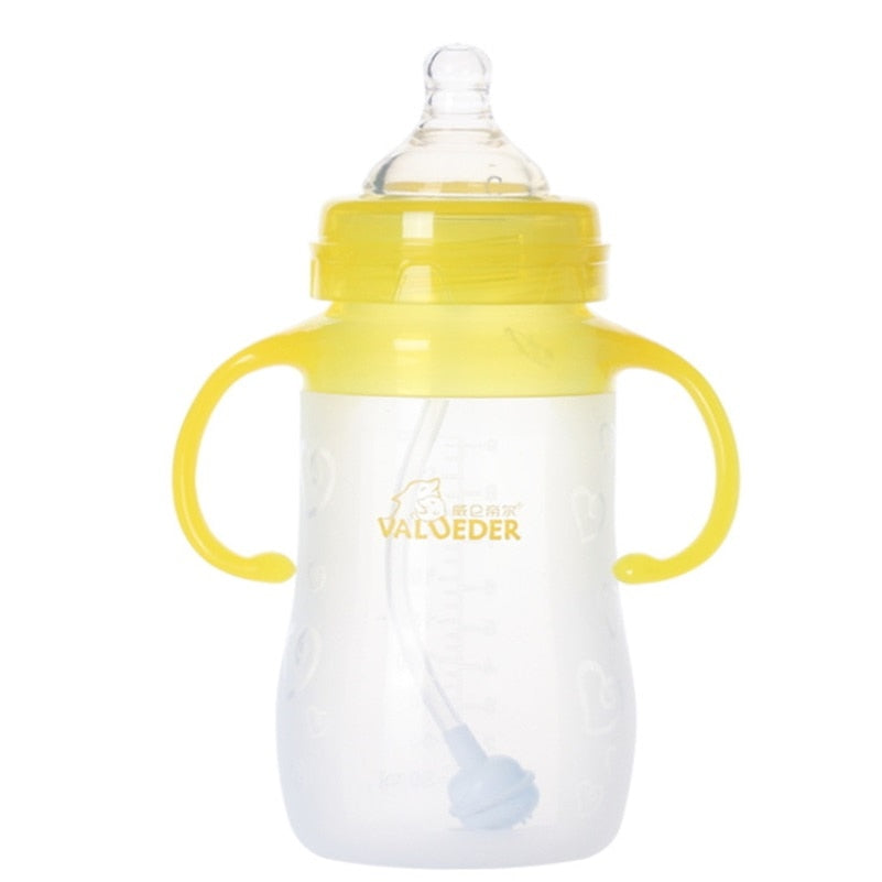 Soft Silicone Feeding Bottle
