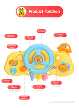 Load image into Gallery viewer, Baby Steering Wheel Musical Toy