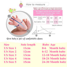 Load image into Gallery viewer, Embroidery  Floral Cute Baby Shoes