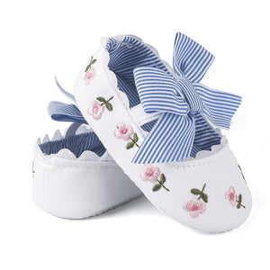Embroidery  Floral Cute Baby Shoes