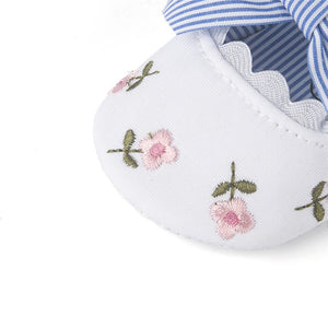 Embroidery  Floral Cute Baby Shoes