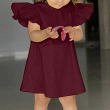 Load image into Gallery viewer, Fly Sleeve Baby Dress