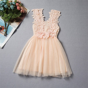 Sleeveless Infant Lace Dress