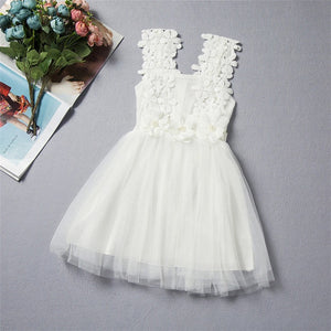 Sleeveless Infant Lace Dress