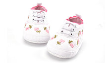 Load image into Gallery viewer, Embroidered Floral Soft Shoes