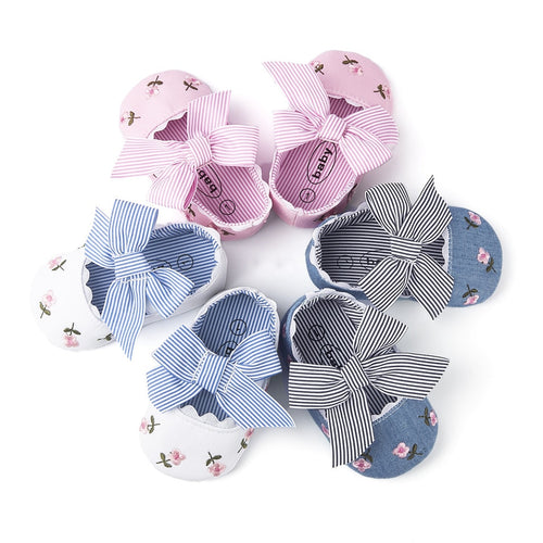 Embroidery  Floral Cute Baby Shoes
