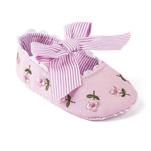 Embroidery  Floral Cute Baby Shoes