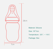 Load image into Gallery viewer, Silicone Baby Cereal Feeder Bottle