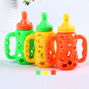 Whistle Bottle Baby Rattle Toy
