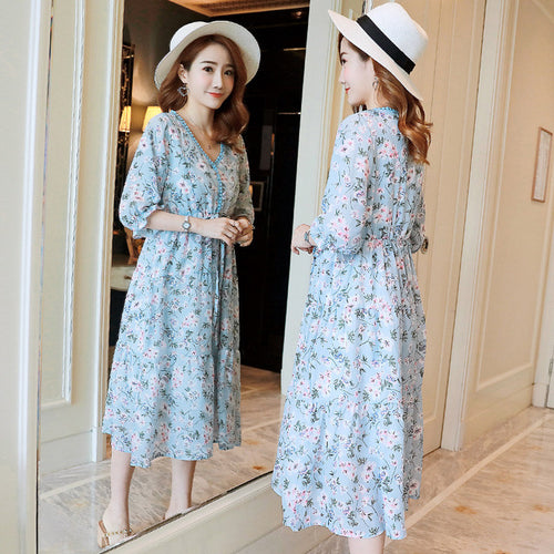 Half Sleeve Maternity Dress