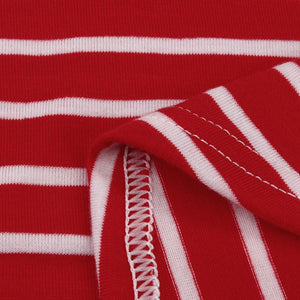 Striped Pregnancy Casual Dress