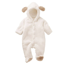 Load image into Gallery viewer, Autumn Hooded Romper